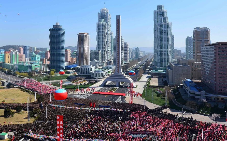 Ryomyong Street, Pyongyang, North Korea